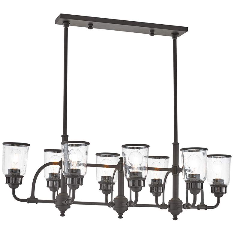 Image 2 Lawrenceville 40"W Bronze Kitchen Island Light Chandelier