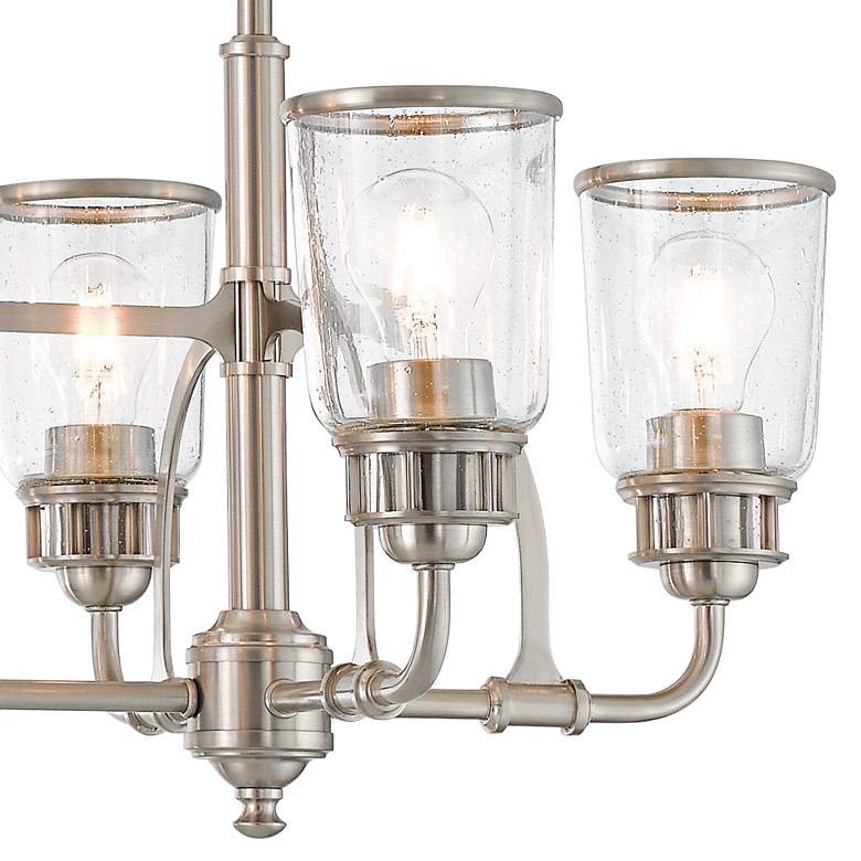 Image 3 Lawrenceville 40"W Nickel Kitchen Island Light Chandelier more views