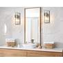 4_Lawson 12" High Brushed Nickel Metal Wall Sconce more views