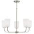 Lawson 26" Wide Brushed Nickel 5-Light Chandelier