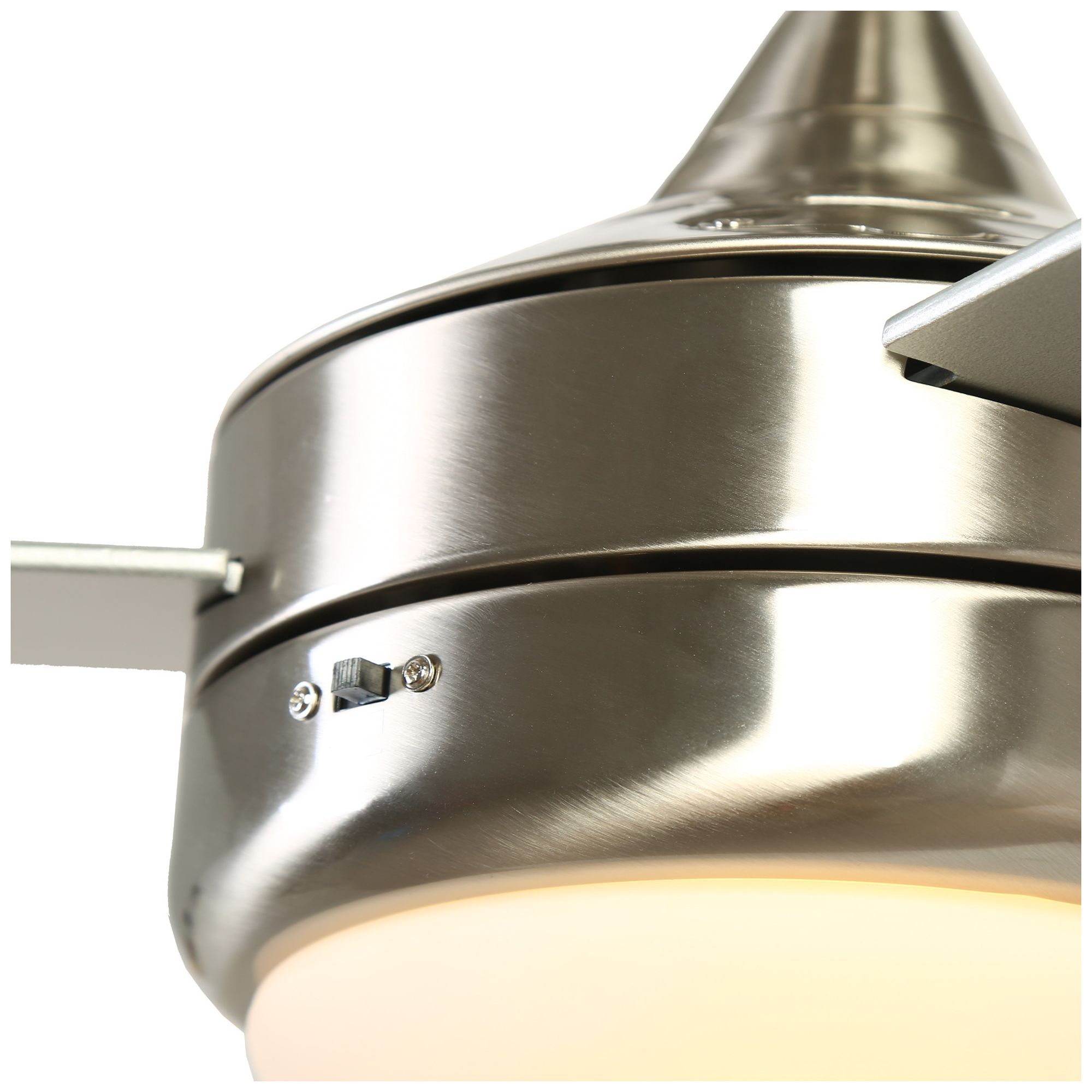 Image 5 Layera 52" Wide Brushed Nickel LED Ceiling Fan more views