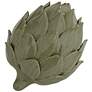 5_Layered 5"W Matte Green Decorative Artichoke Sculptures Set of 2 more views