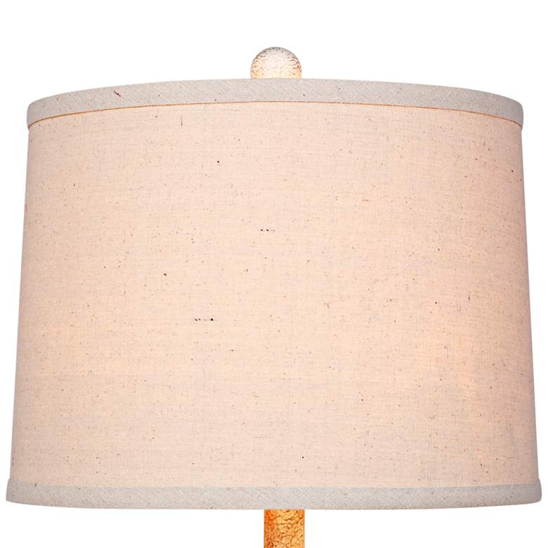 Image 3 Layla 22" Rustic Antique White Jug Accent Table Lamp more views