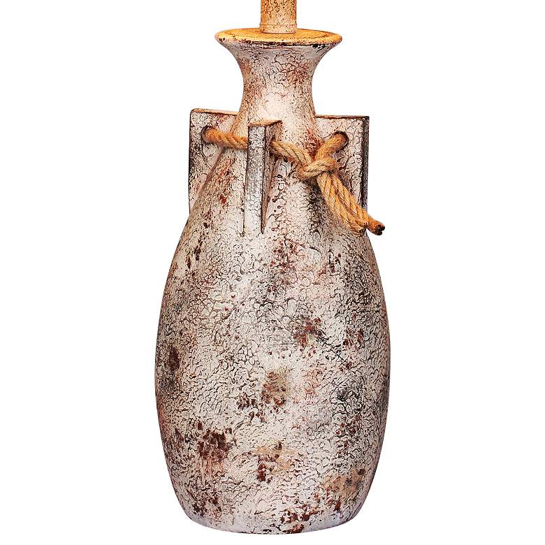 Image 2 Layla 27 1/2" Antique White Jug Table Lamp more views