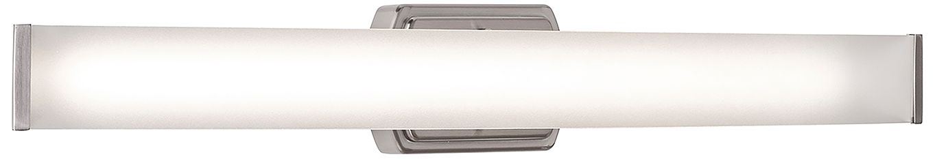 Image 2 Layla 32.5" Wide Brushed Nickel LED Vanity Light more views