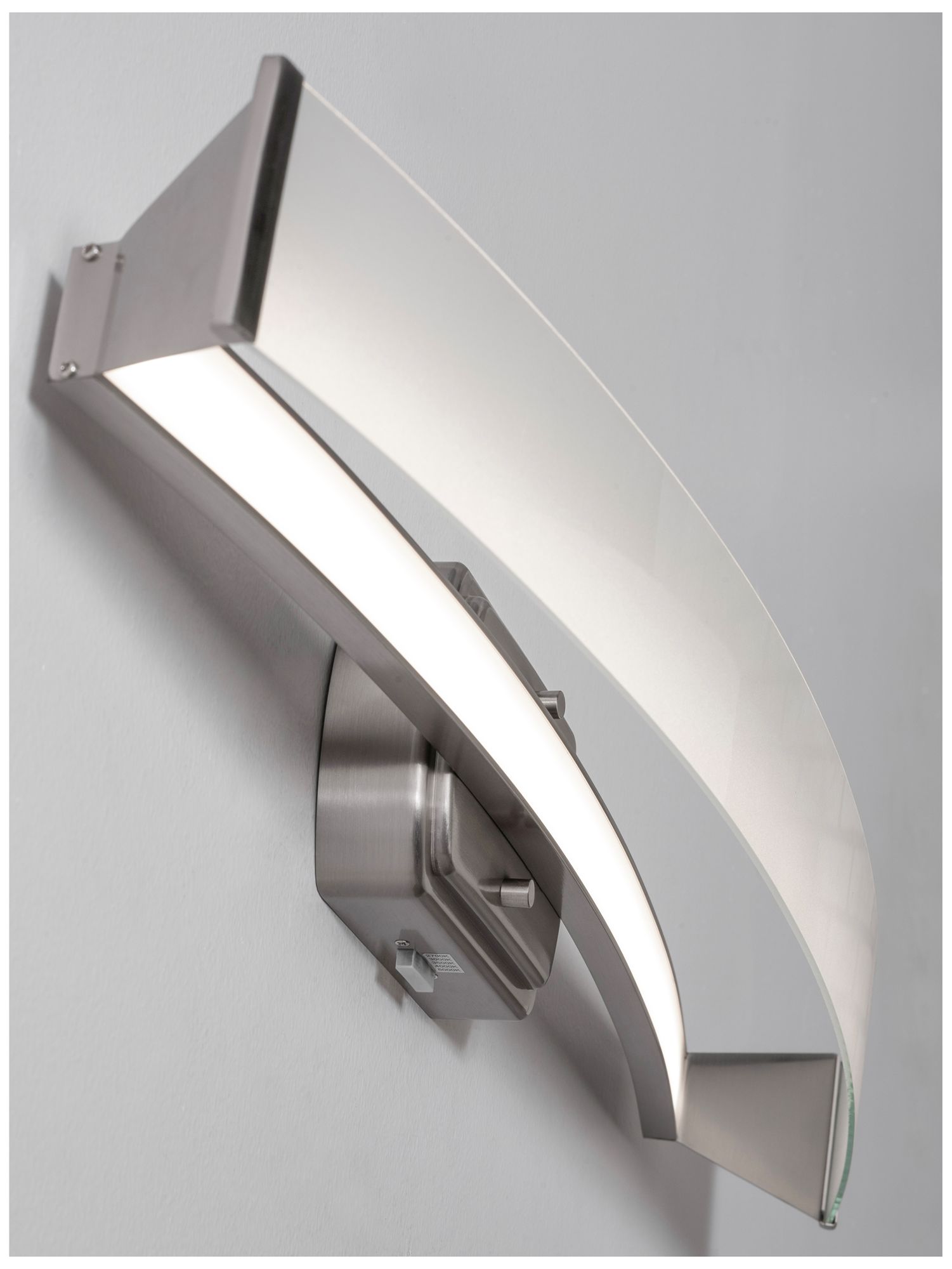 Image 5 Layla 32.5" Wide Brushed Nickel LED Vanity Light more views