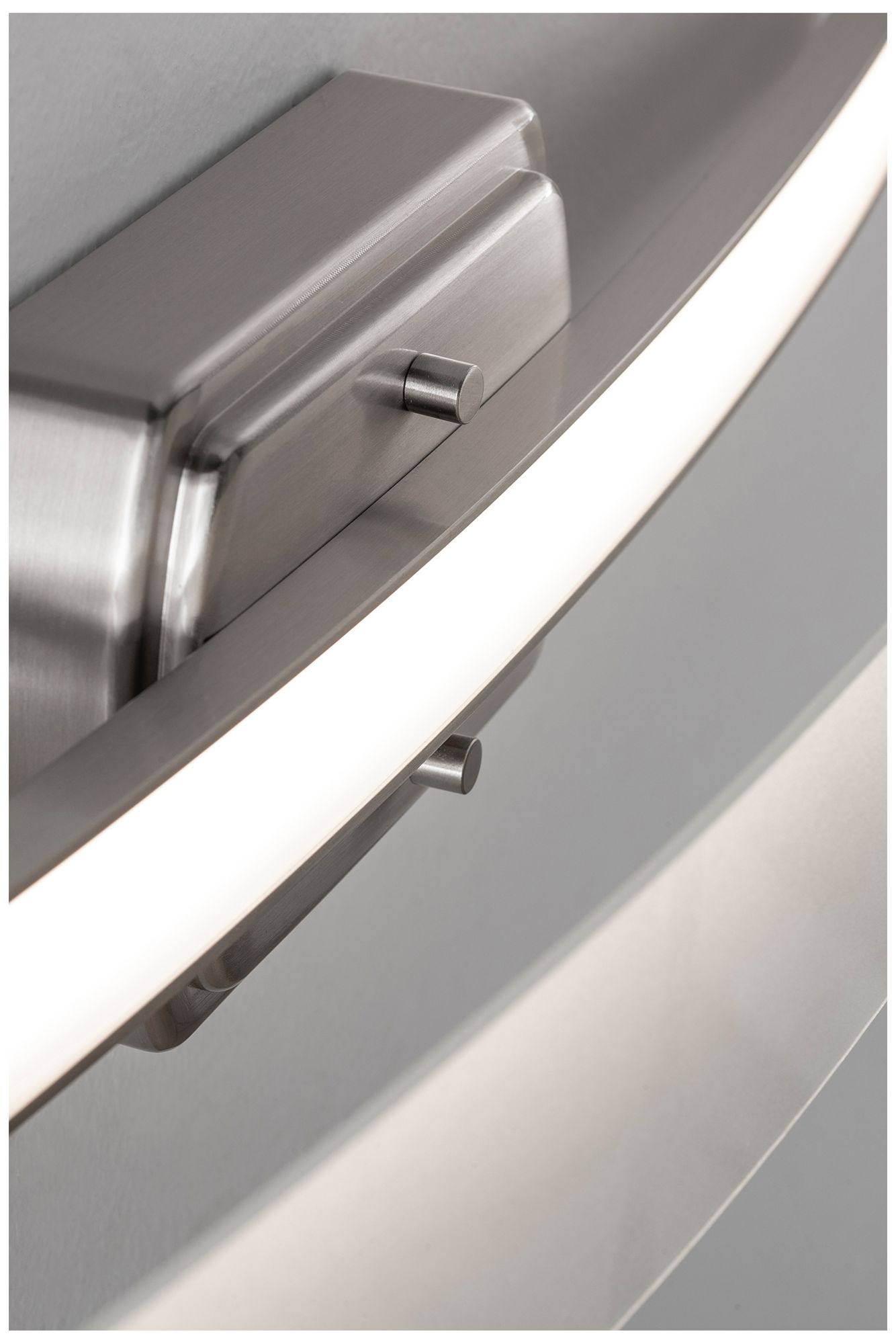 Image 6 Layla 32.5" Wide Brushed Nickel LED Vanity Light more views