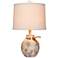 Layla Antique White Jug Accent Table Lamp