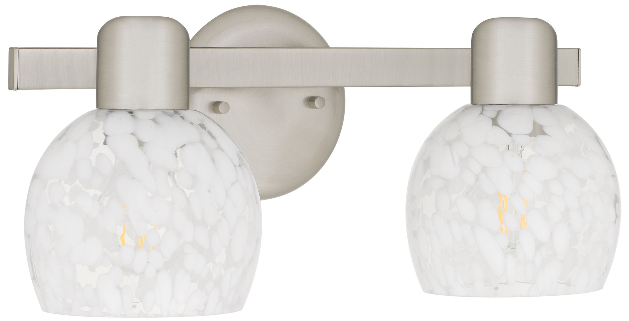 Image 3 Layton 2-Light Brushed Nickel Vanity Light more views