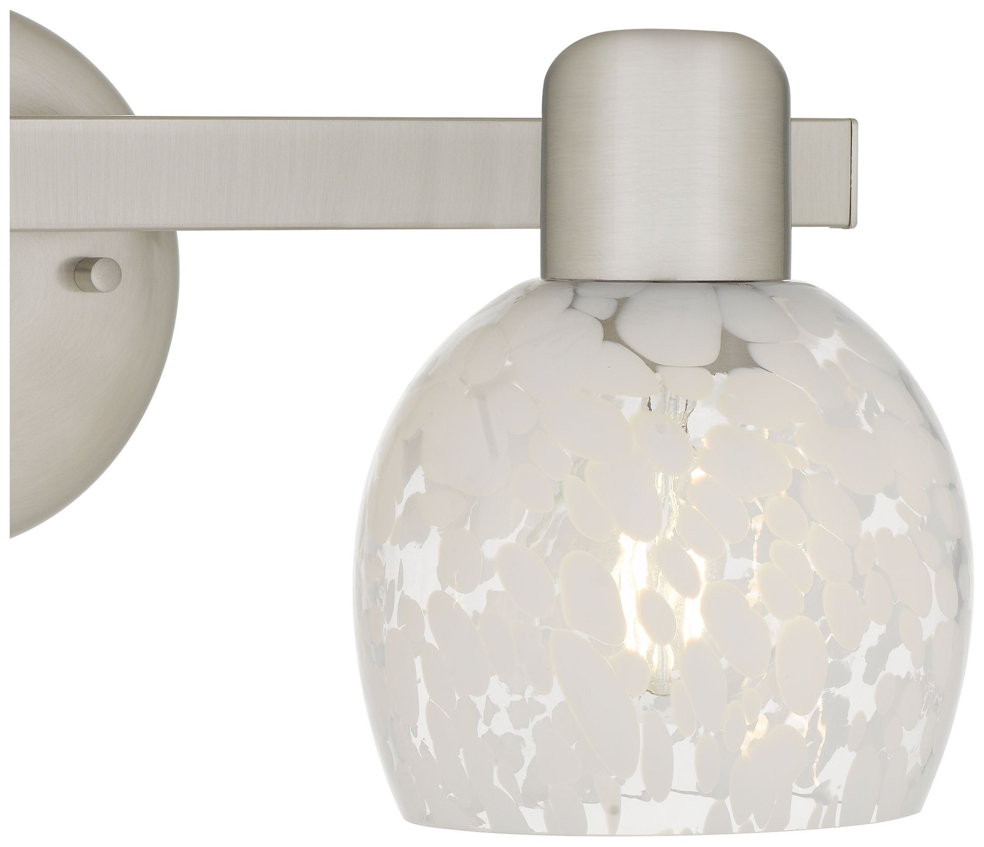 Image 6 Layton 2-Light Brushed Nickel Vanity Light more views