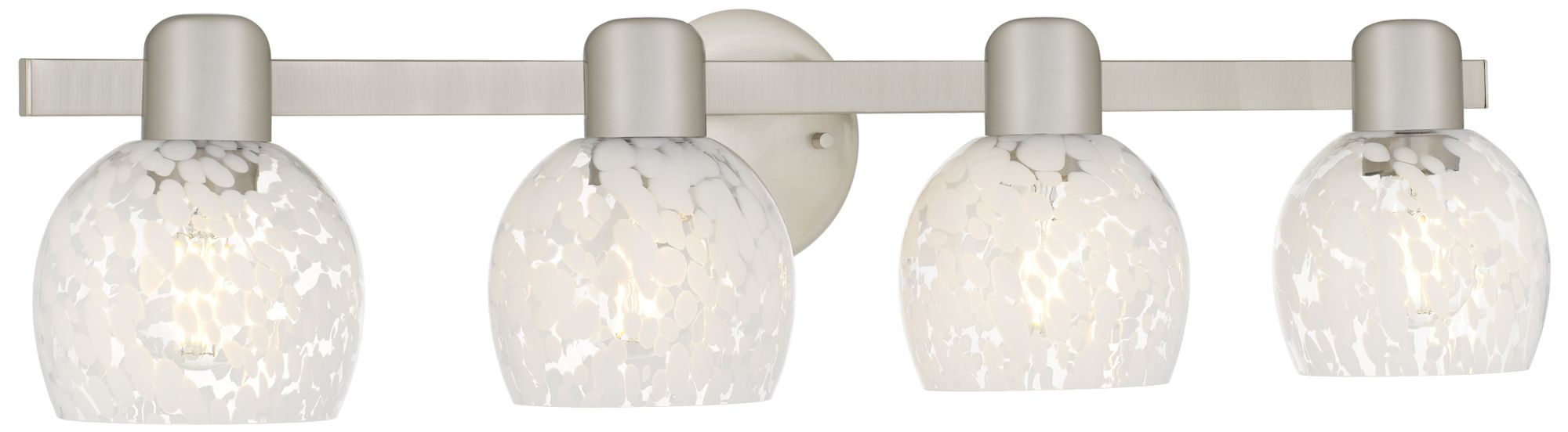 Layton 4-Light Brushed Nickel Vanity Light