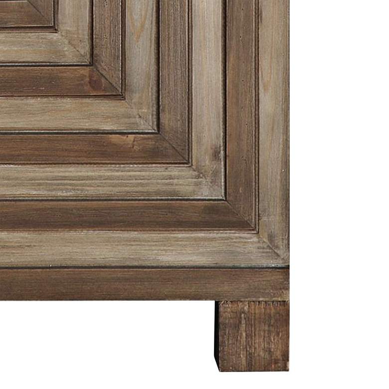 Image 6 Layton 48 1/2" Wide 2-Door Rustic Wood Console Cabinet more views