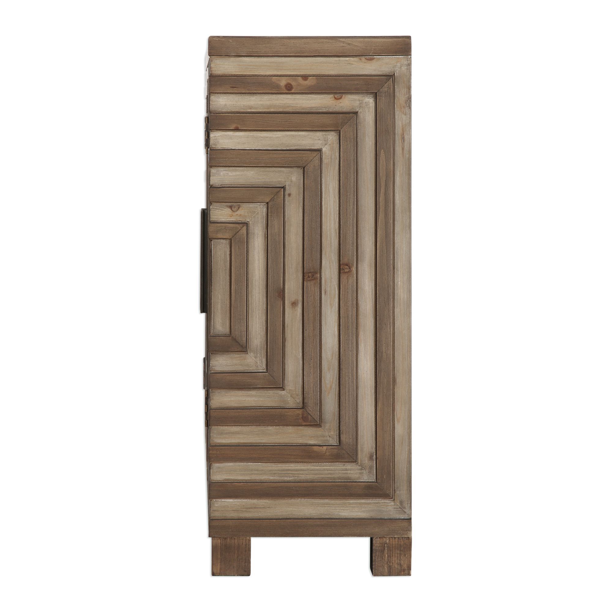 Layton 48 1/2" Wide 2-Door Rustic Wood Console Cabinet in scene