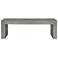 Lazarus Outdoor Bench Dark Grey