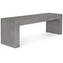 2_Lazarus Outdoor Bench Dark Grey more views