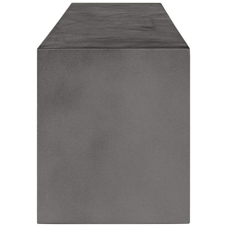 Image 3 Lazarus Outdoor Bench Dark Grey more views