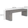 6_Lazarus Outdoor Bench Dark Grey more views