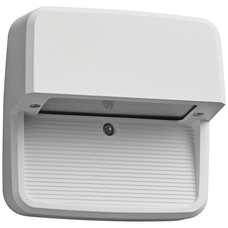 Image 1 Lazear White LED Square Step Light