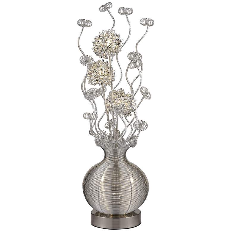 Image 1 Lazelle 51 inch High Floral Display LED Floor Lamp