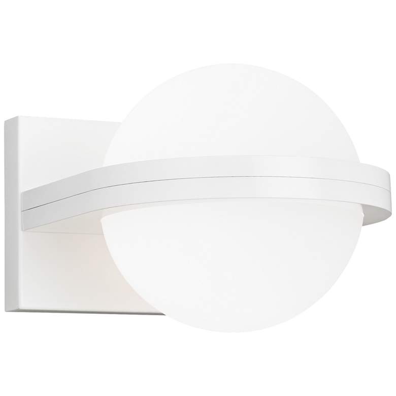 Image 1 LBL Capture 5 inch High White and Opal LED Wall Sconce