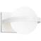 LBL Capture 5" High White and Opal LED Wall Sconce