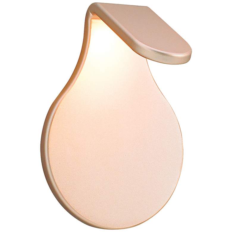 Image 1 LBL Lighting Airin 7 inch High Gold Mist LED Wall Sconce