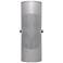 LBL Presidio Stainless Steel 15 1/2" High Wall Sconce