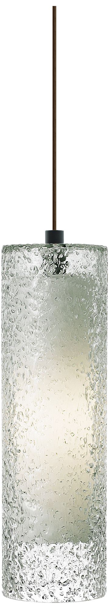 LBL Rock Candy Clear Glass 4 3/4" Wide Pendant Light