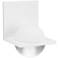 LBL Sphere 6 3/4"H Rubberized White Clear LED Wall Sconce