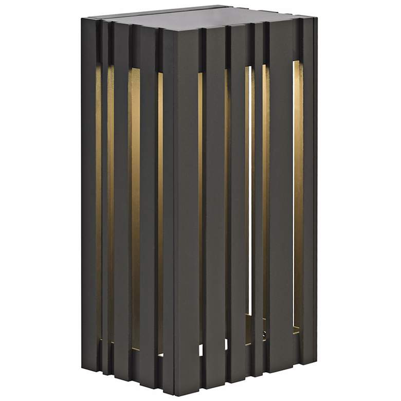 Image 1 LBL Uptown 12 3/4 inch Bronze LED Outdoor Wall Light