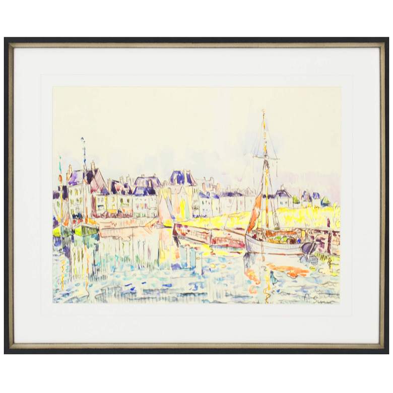 Image 1 Le Croisic II 33"W x 27"H Framed Art