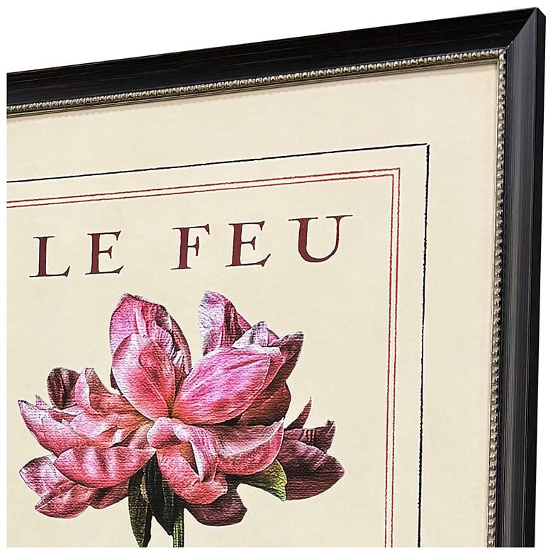Image 3 Le Fleur I 22"W x 26"H Traditional Framed Art Set of 2 more views