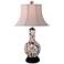 Le Fleur Multi-Color Porcelain Vase Table Lamp