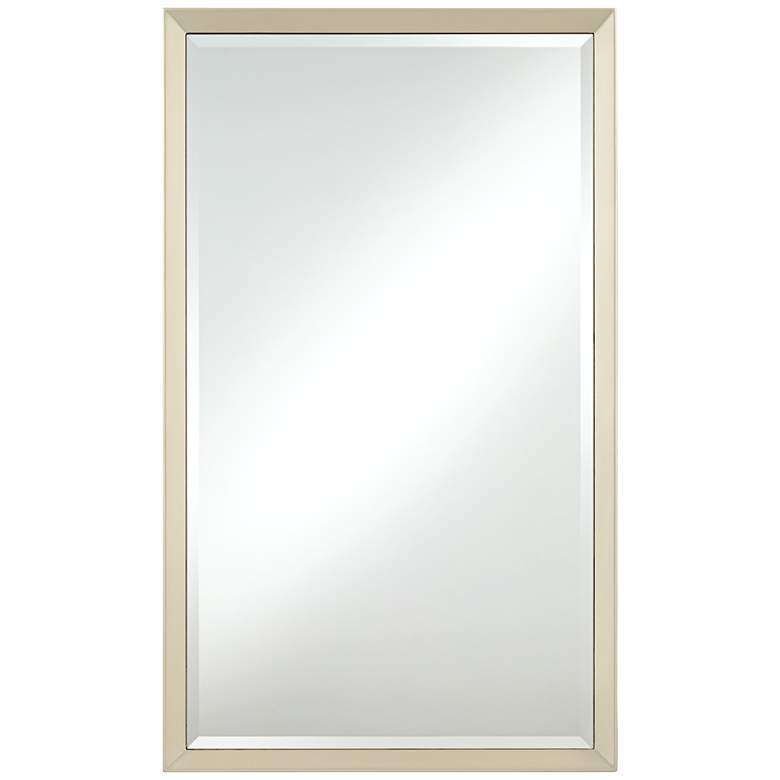 Image 2 Le'Maille Shiny Soft Gold 24" x 40" Rectangular Wall Mirror