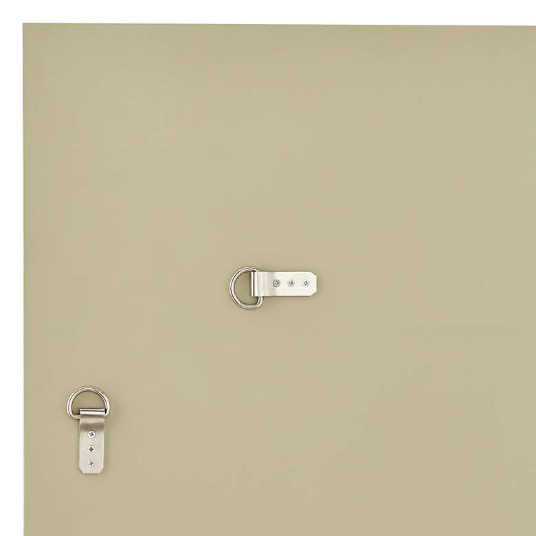 Image 4 Le'Maille Shiny Soft Gold 24" x 40" Rectangular Wall Mirror more views