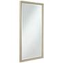 Le&#39;Maille Shiny Soft Gold 24" x 40" Rectangular Wall Mirror
