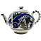Le Souk Ceramique Aqua Fish Design Teapot