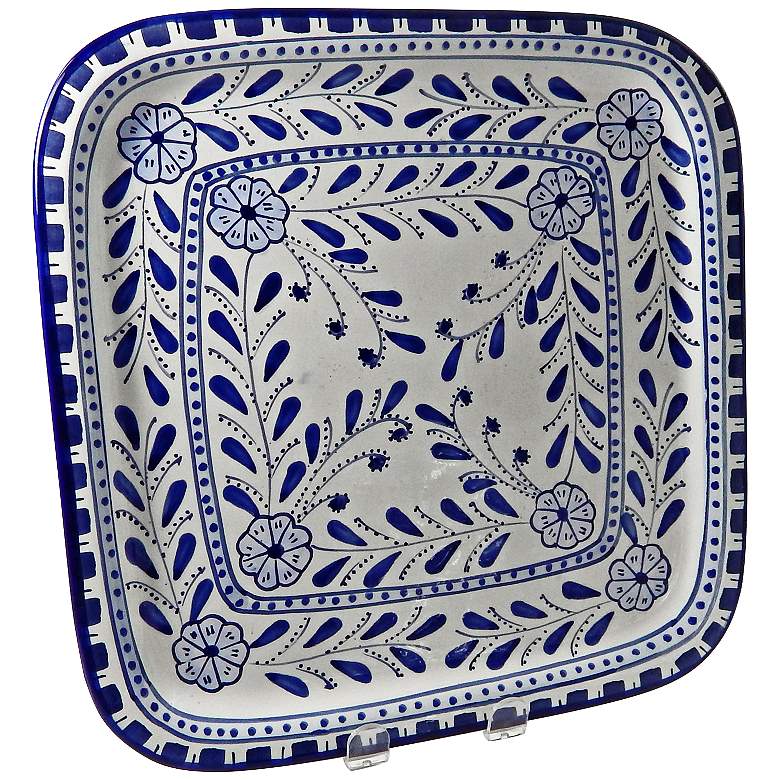 Image 1 Le Souk Ceramique Azoura Square Platter