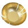 3_Leaf 16" Wide Gold Table Top Decorative Bowl more views