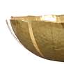 6_Leaf 16" Wide Gold Table Top Decorative Bowl more views