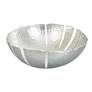 3_Leaf 16" Wide Silver Table Top Decorative Bowl more views