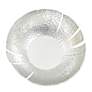 4_Leaf 16" Wide Silver Table Top Decorative Bowl more views