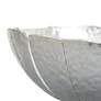 5_Leaf 16" Wide Silver Table Top Decorative Bowl more views