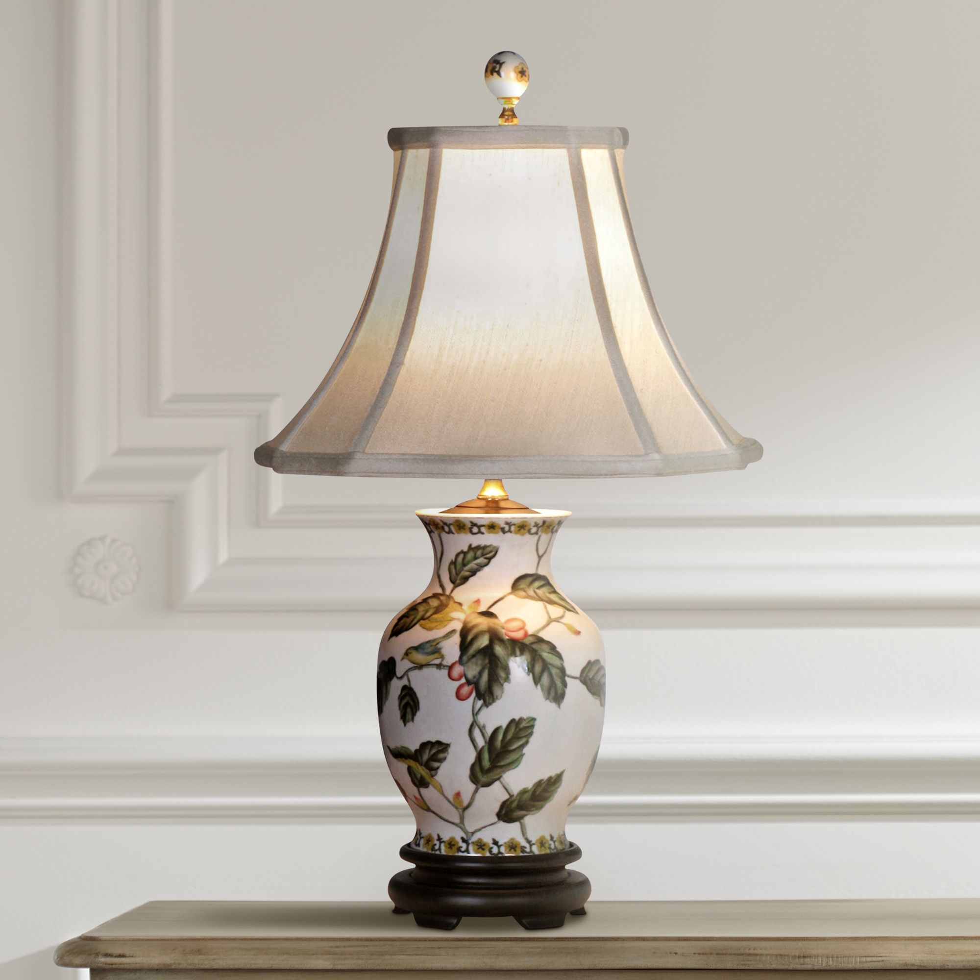 Ginger jar deals lamp shades