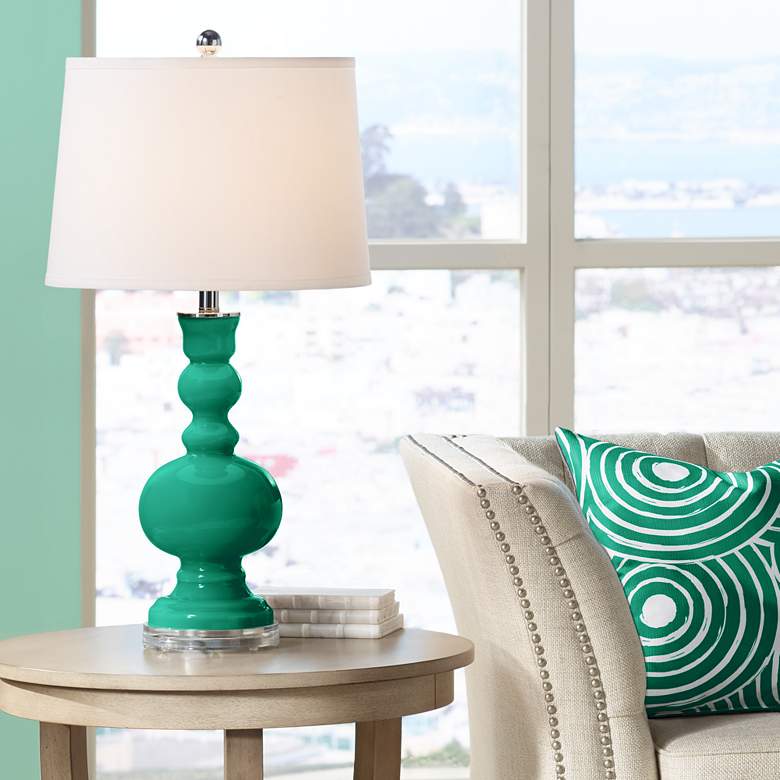 Image 1 Leaf Apothecary Table Lamp