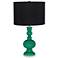 Leaf Black Shade Apothecary Table Lamp