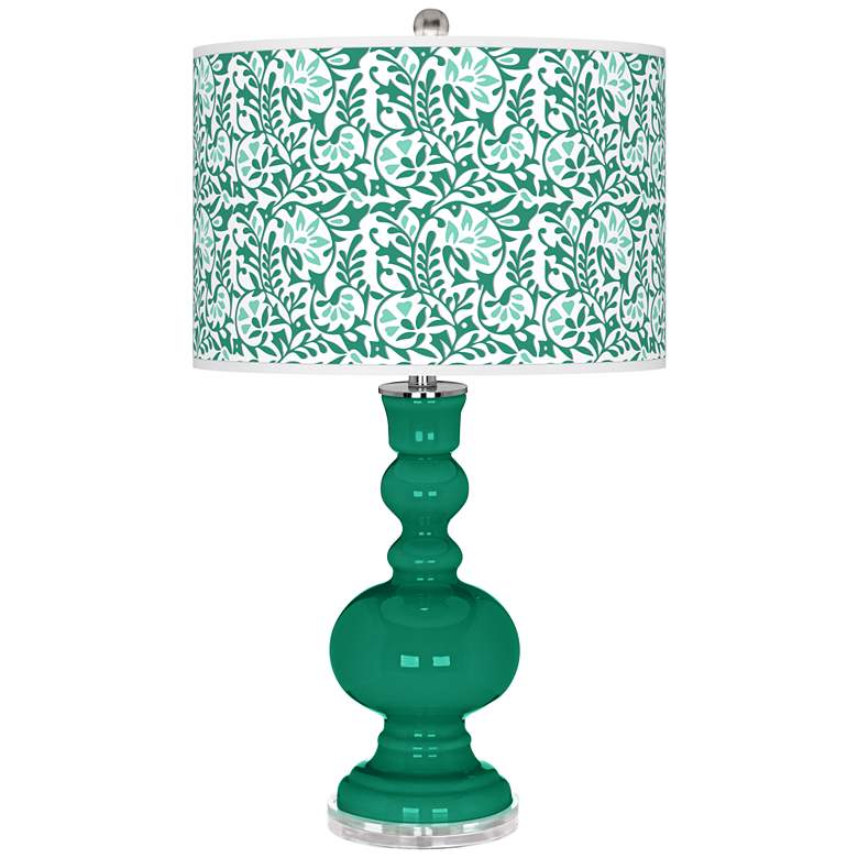 Image 1 Leaf Gardenia Apothecary Table Lamp