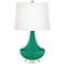 Leaf Gillan Glass Table Lamp