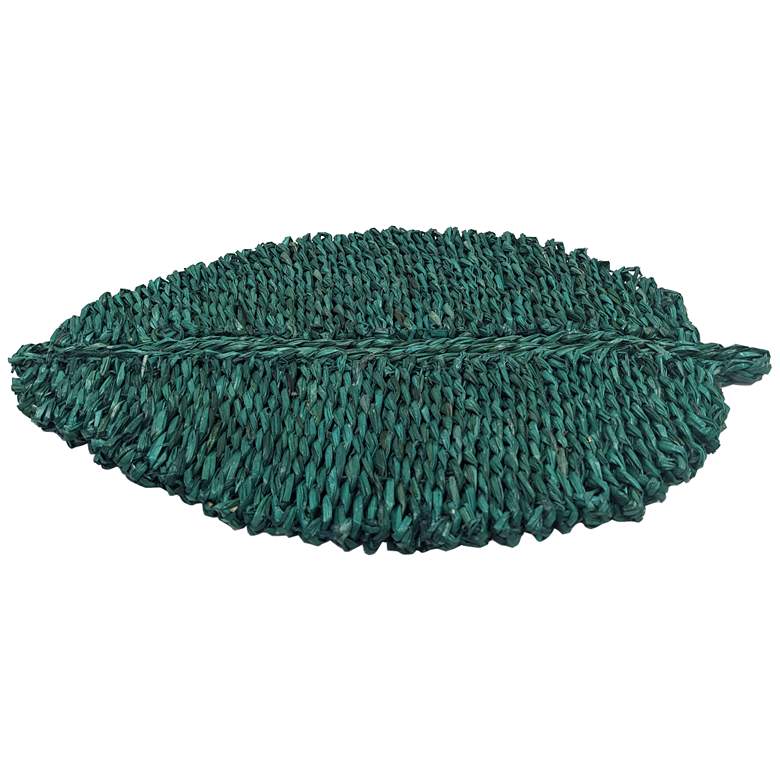 Image 3 Leaf Green Seagrass Placemats Set of 4 more views
