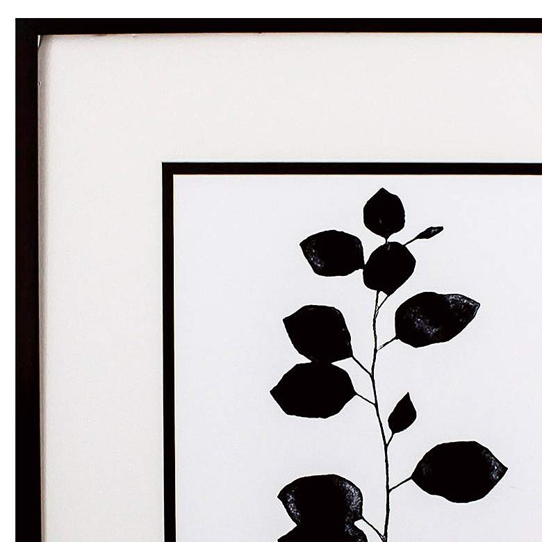 Image 2 Leaf Imprint 32" High 2-Piece Framed Wall Art more views